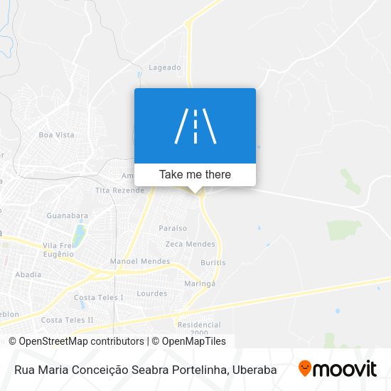 Rua Maria Conceição Seabra Portelinha map