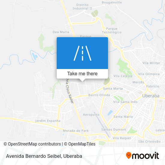 Avenida Bernardo Seibel map
