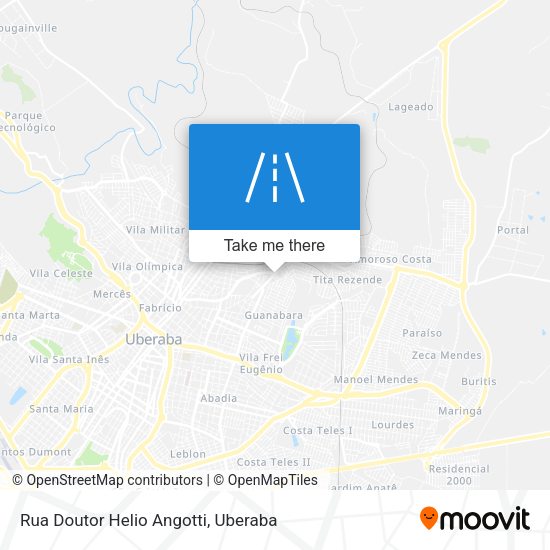 Rua Doutor Helio Angotti map