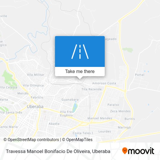 Travessa Manoel Bonifacio De Oliveira map