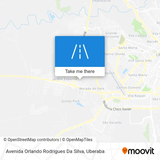 Avenida Orlando Rodrigues Da Silva map