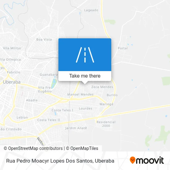 Rua Pedro Moacyr Lopes Dos Santos map