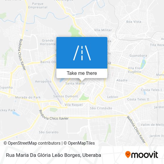 Rua Maria Da Glória Leão Borges map