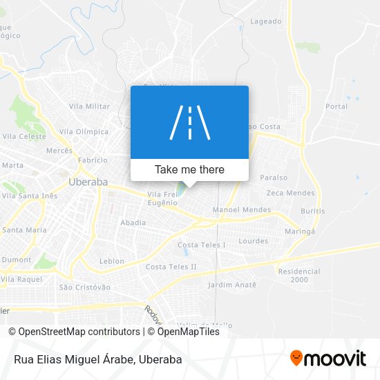Rua Elias Miguel Árabe map