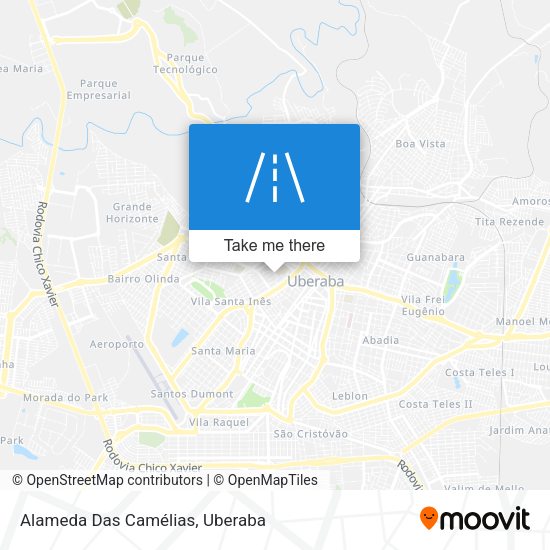 Alameda Das Camélias map