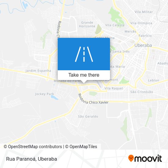 Rua Paranoá map