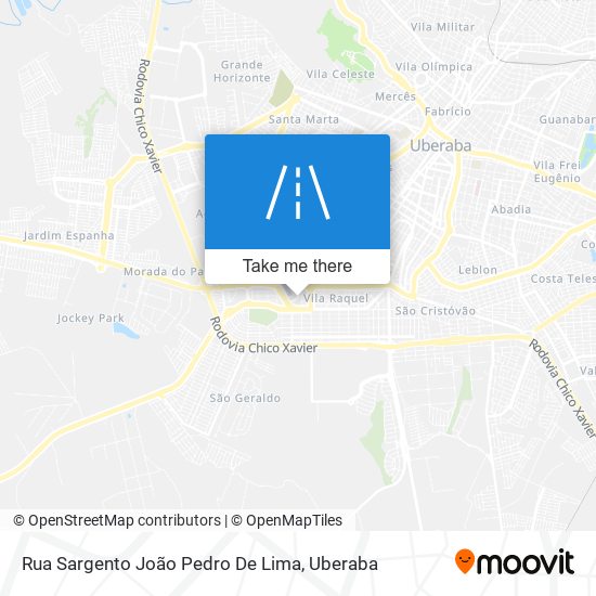 Rua Sargento João Pedro De Lima map