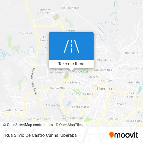 Rua Silvio De Castro Cunha map