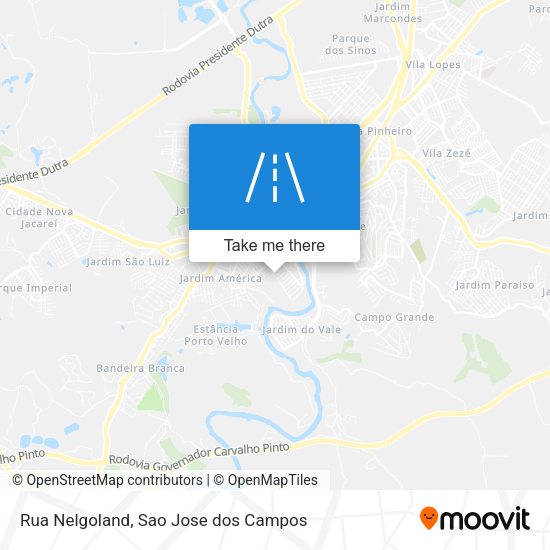 Rua Nelgoland map