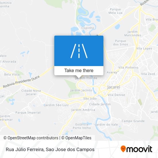 Rua Júlio Ferreira map