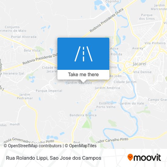 Rua Rolando Lippi map
