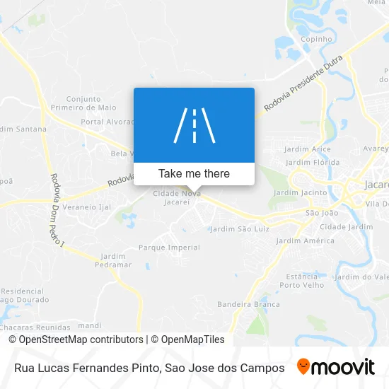 Rua Lucas Fernandes Pinto map