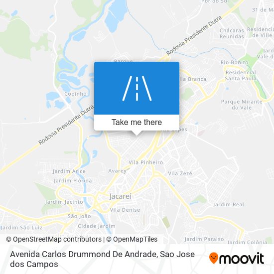 Avenida Carlos Drummond De Andrade map