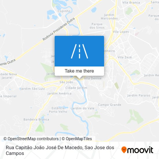 Rua Capitão João José De Macedo map