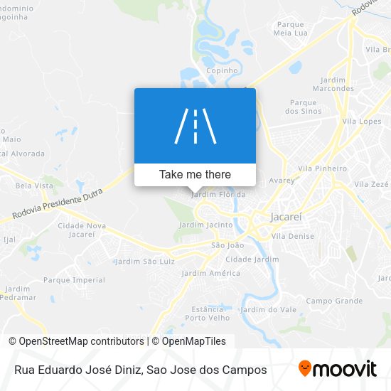 Rua Eduardo José Diniz map