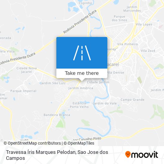 Travessa Íris Marques Pelodan map