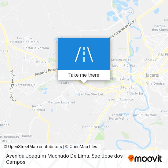 Avenida Joaquim Machado De Lima map