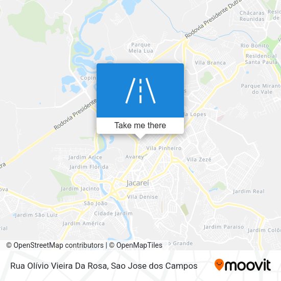 Rua Olívio Vieira Da Rosa map