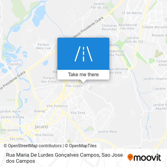 Rua Maria De Lurdes Gonçalves Campos map