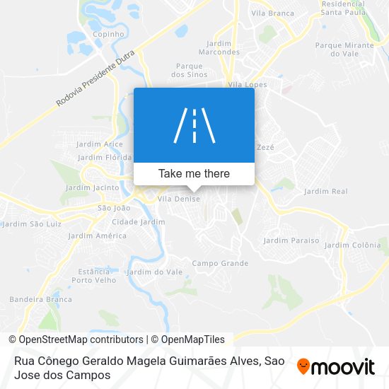 Rua Cônego Geraldo Magela Guimarães Alves map