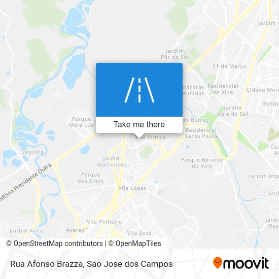 Rua Afonso Brazza map