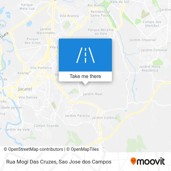 Rua Mogi Das Cruzes map