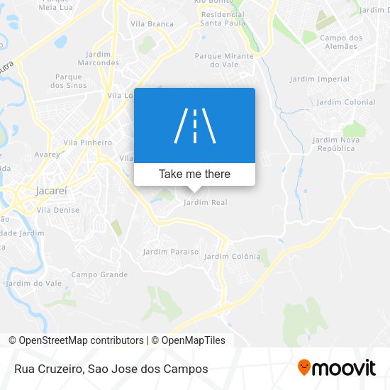 Rua Cruzeiro map