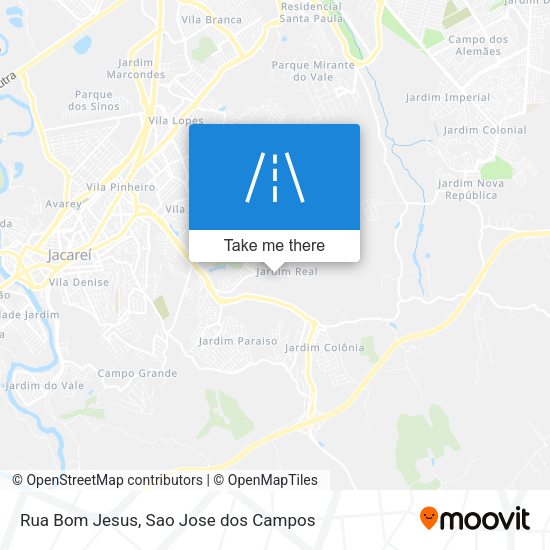 Rua Bom Jesus map