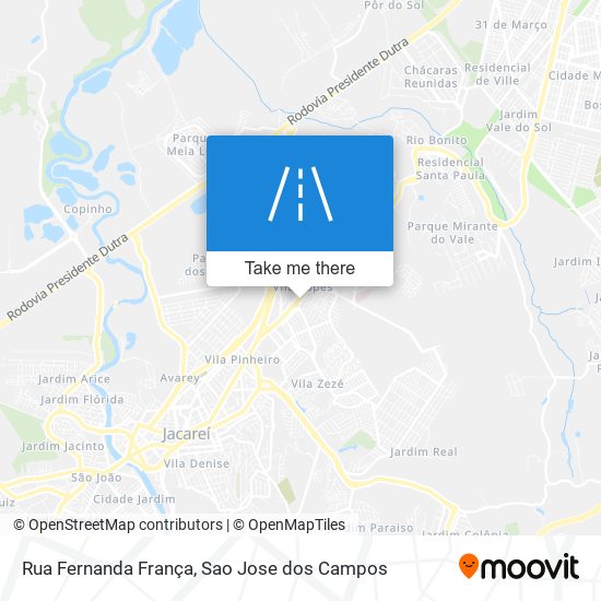 Rua Fernanda França map