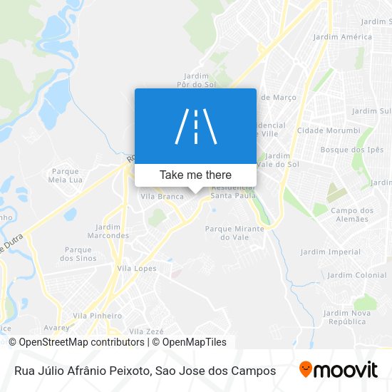Rua Júlio Afrânio Peixoto map