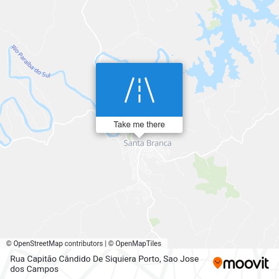 Rua Capitão Cândido De Siquiera Porto map