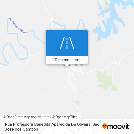 Rua Professora Benedita Aparecida De Oliveira map