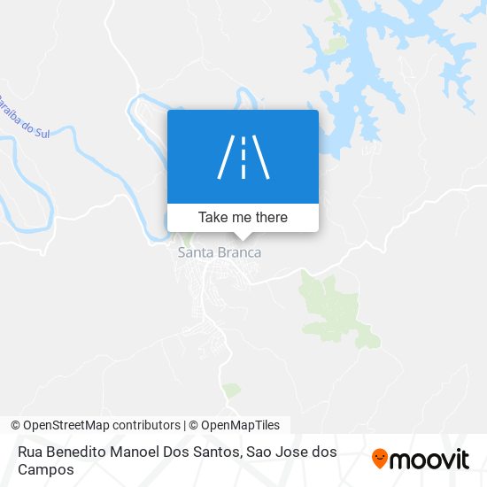 Rua Benedito Manoel Dos Santos map