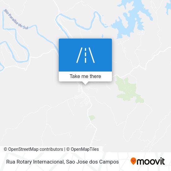 Rua Rotary Internacional map
