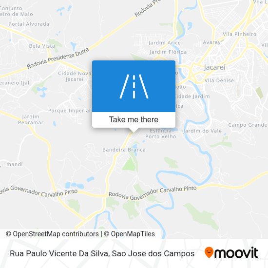 Rua Paulo Vicente Da Silva map