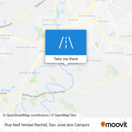 Rua Neif Ismael Rachid map
