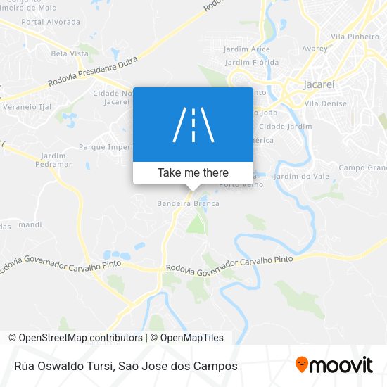 Rúa Oswaldo Tursi map