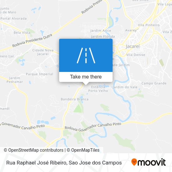 Rua Raphael José Ribeiro map