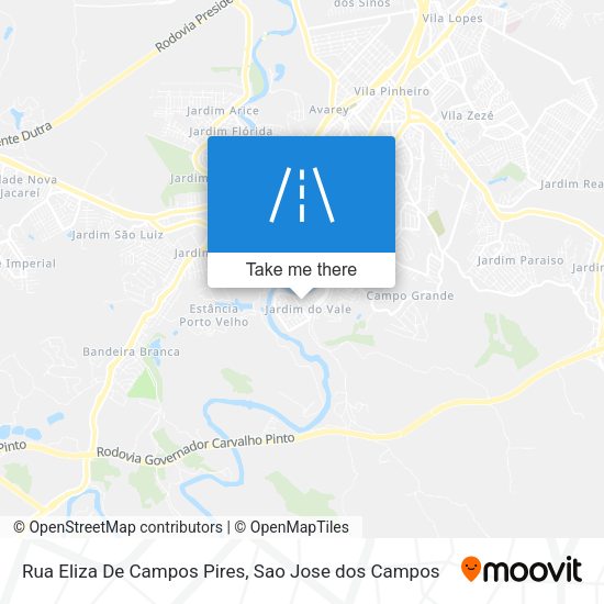 Rua Eliza De Campos Pires map