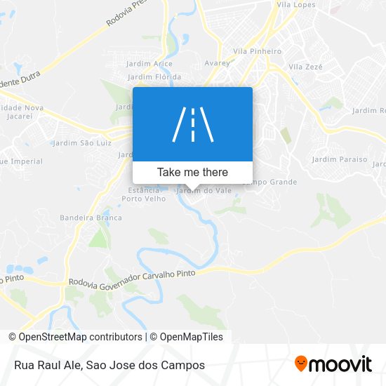 Rua Raul Ale map