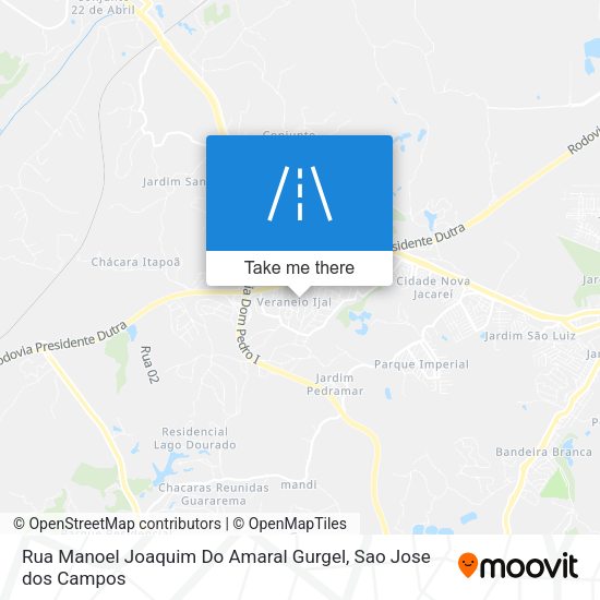 Rua Manoel Joaquim Do Amaral Gurgel map