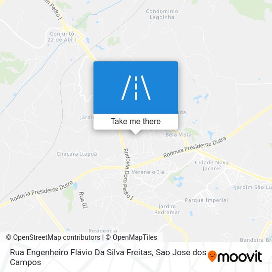 Rua Engenheiro Flávio Da Silva Freitas map