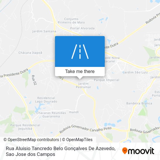 Rua Aluísio Tancredo Belo Gonçalves De Azevedo map