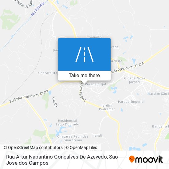 Rua Artur Nabantino Gonçalves De Azevedo map