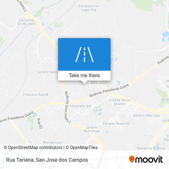 Rua Tariana map