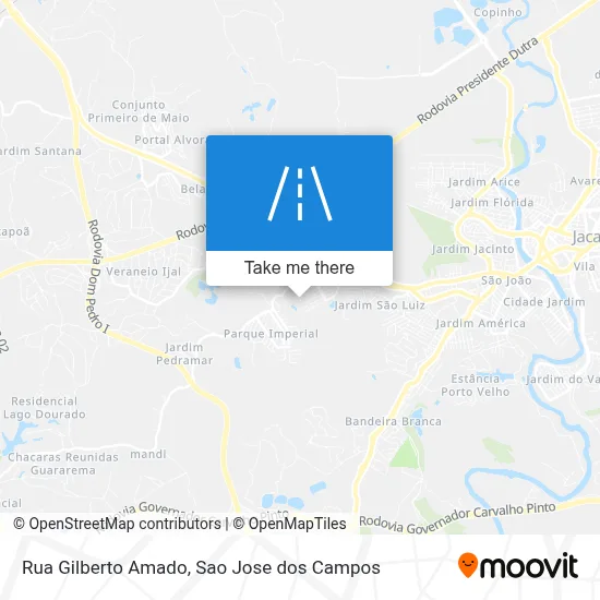 Rua Gilberto Amado map