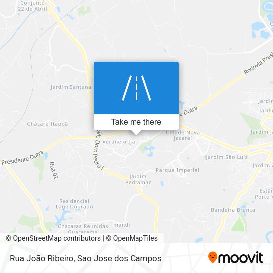 Rua João Ribeiro map