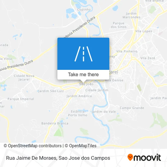 Rua Jaime De Moraes map