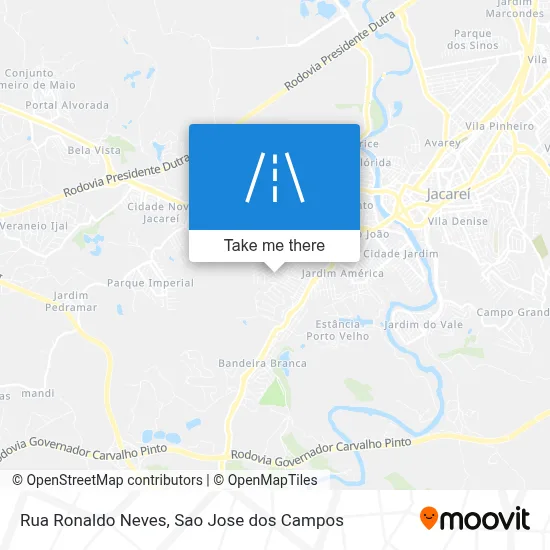 Rua Ronaldo Neves map