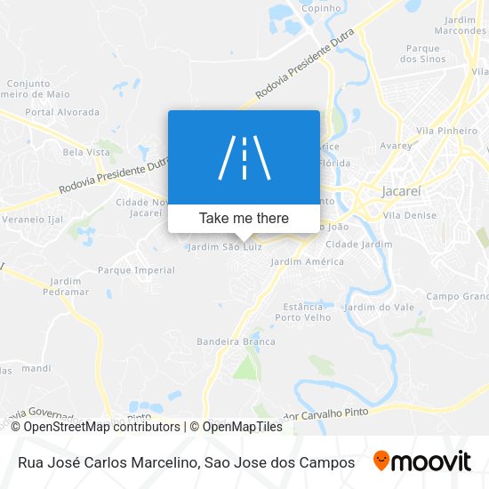 Rua José Carlos Marcelino map